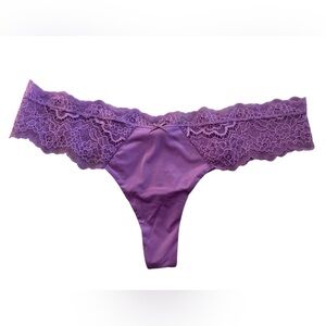 Victoria's Secret Purple Lace Panties